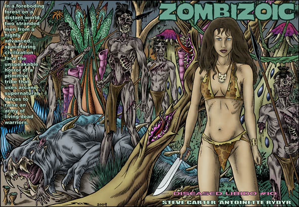 book cover - Diseased Libido #10 - Zombizoic