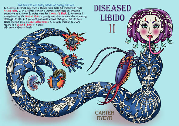 book cover - Diseased Libido #11 (Five Salty Serves)