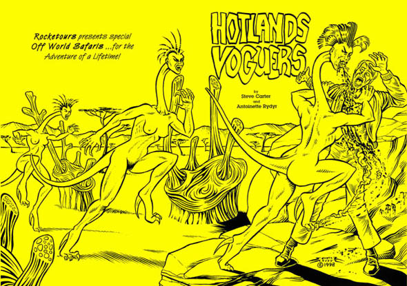 book cover - Hotlands Voguers #1