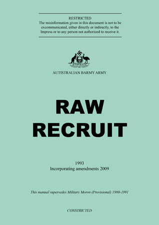 book cover - Raw Recruit (Welcome to the Hellhole)