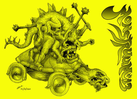 book cover - Monstruum #13