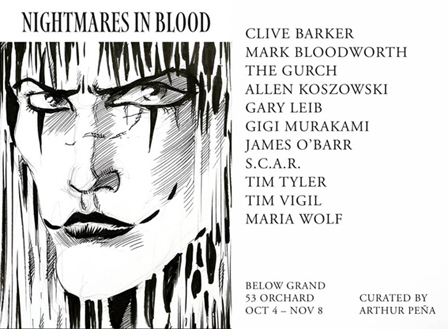 Nightmares in Blood Exhibition 2026