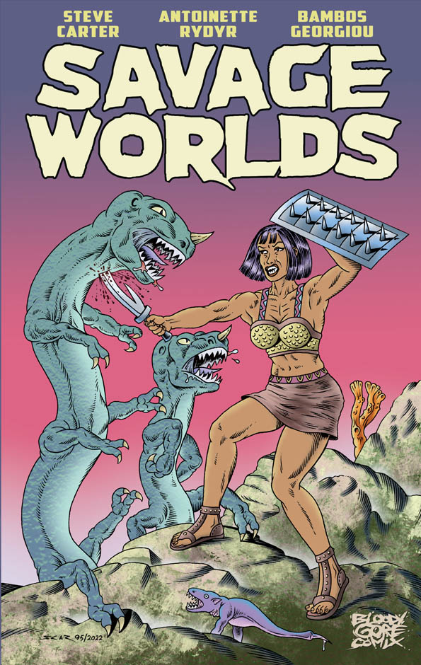 Savage Worlds graphic novel book cover