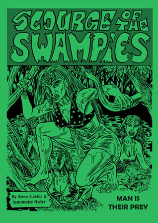 book cover - Scourge of the Swampies #1