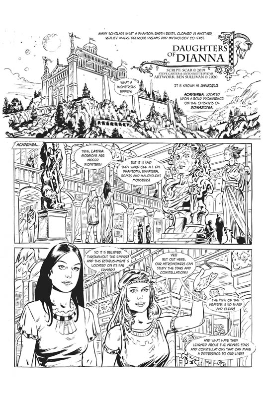 Daughters of Dianna page 1