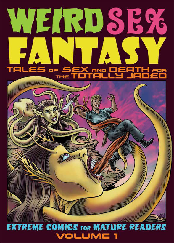 Weird Sex Fantasy Volume 1 graphic novel book cover