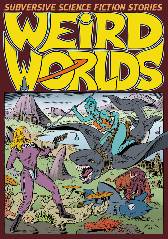 Weird Worlds Volume 1 graphic novel book cover