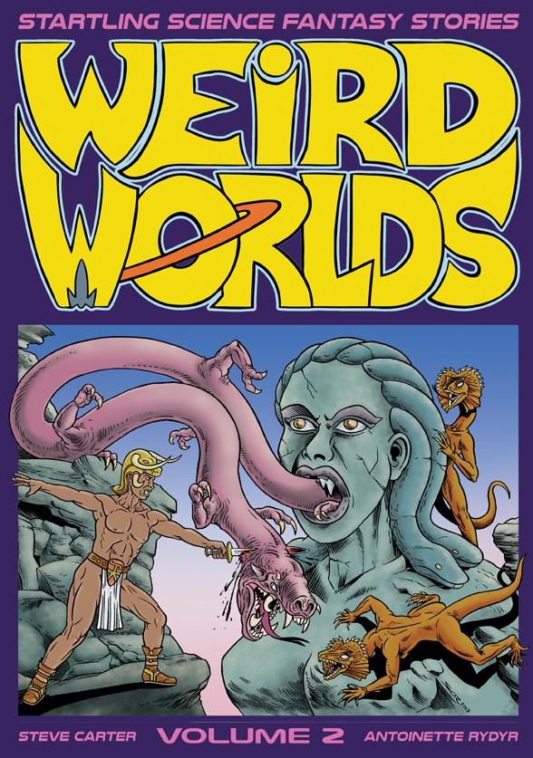 Weird Worlds Volume 2 graphic novel book cover