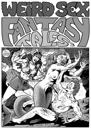 book cover - Weird Sex Fantasy Tales #3