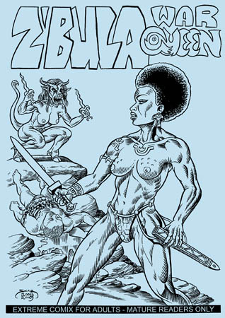 book cover - Z'Bula - War Queen #1